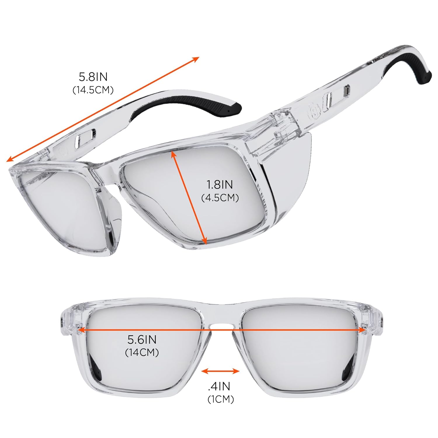 Légères Z87 — Transparent Gris