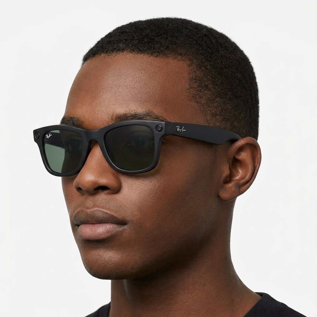 Connectées Wayfarer — Caramel Brun