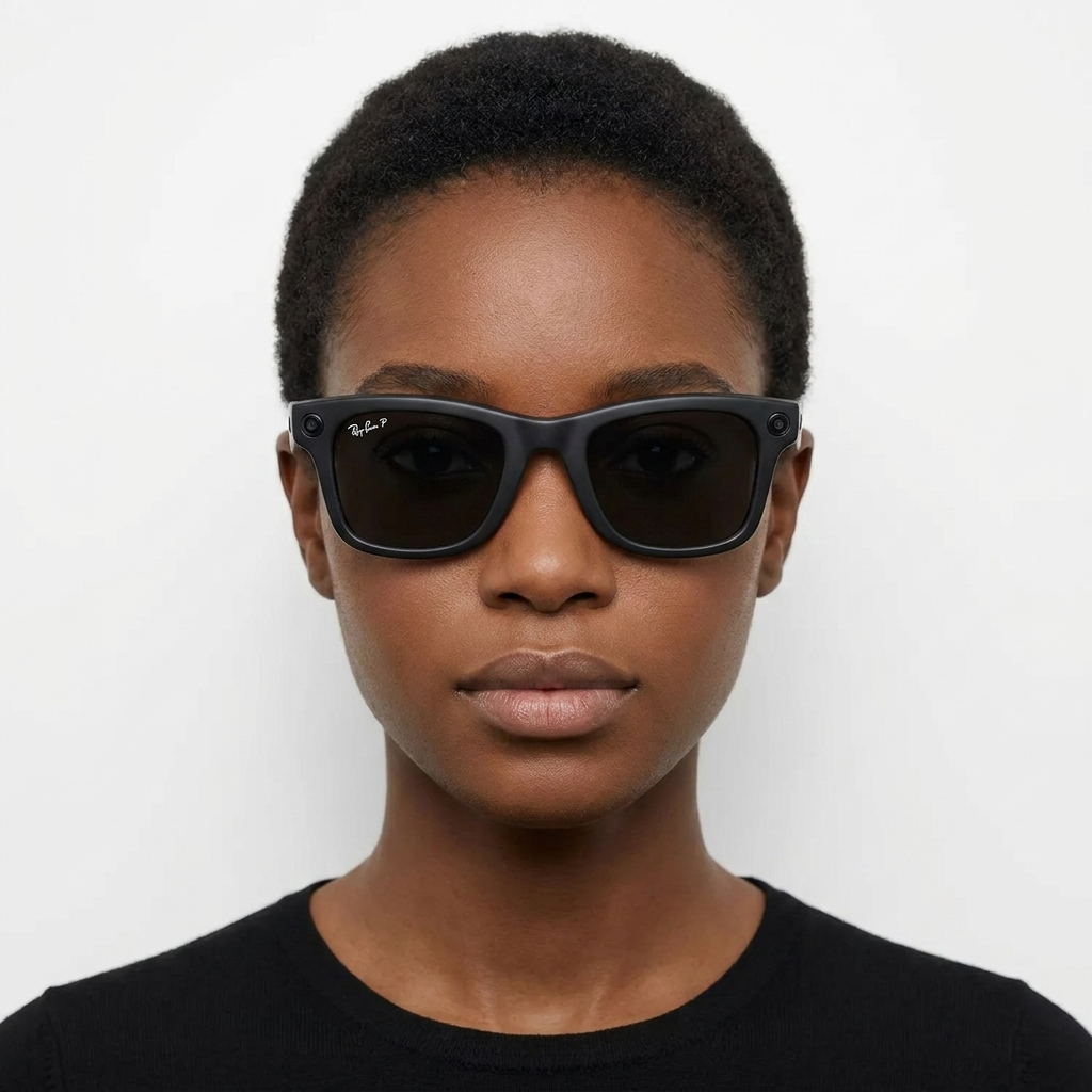 Connectées Wayfarer — Noir Mat