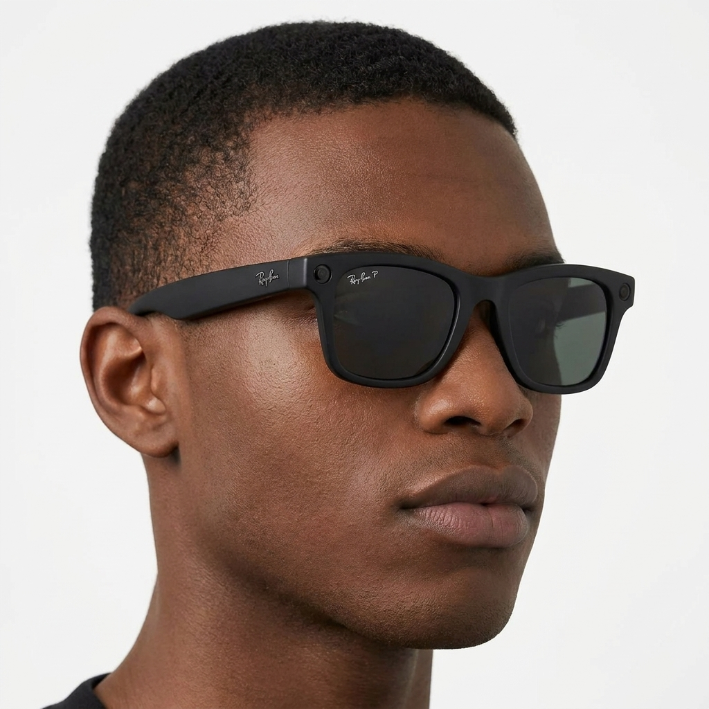 Connectées Wayfarer — Caramel Brun